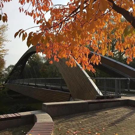 شقة فندقية Viadrina & Frankfurt-oder Am Park Im Zentrum فرانكفورت أودر